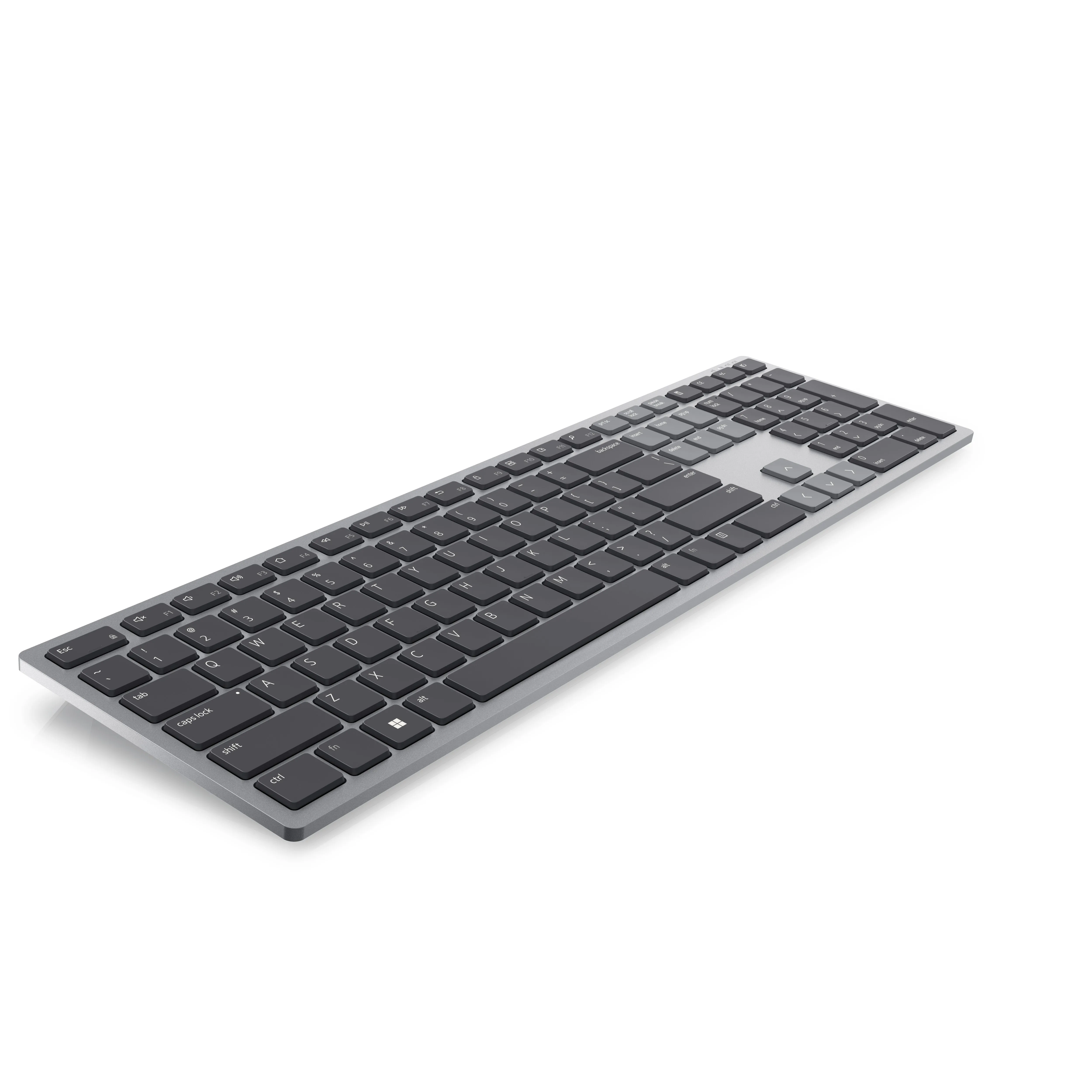 Dell Multi-Device Kb700 - Keyboard - Wireless - 2.4 Ghz, Bluetooth 5.0 - Qwerty - Uk - Grey - With 3 Years Next Business