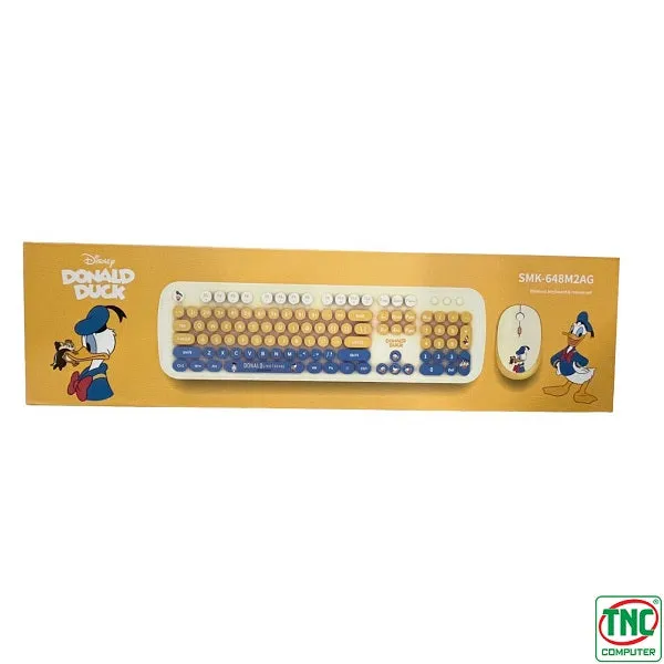 Disney SMK-648M2AG Wireless keyboard and mouse input device - Donald Duck