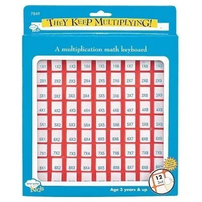 Educational Multiplication Keyboard