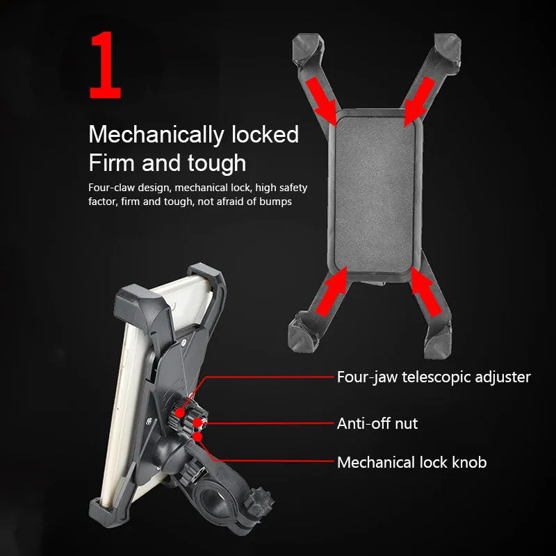 Electric Scooter Mobile Phone Bracket Universal