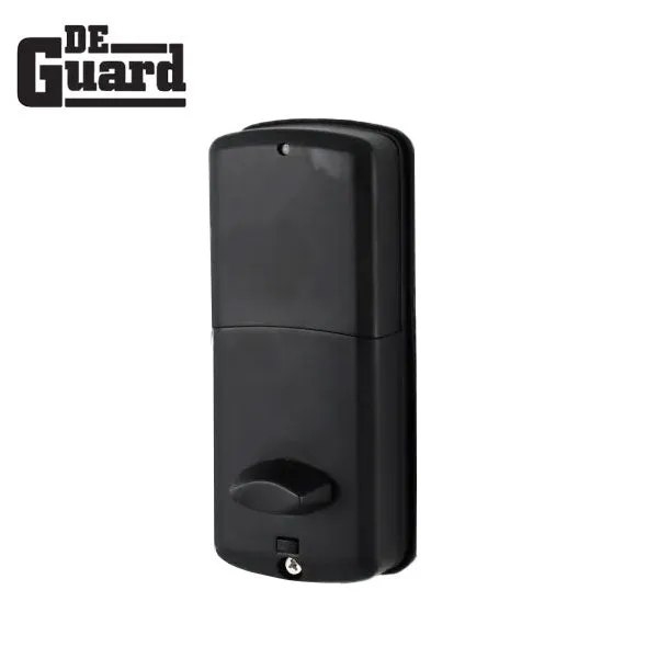 Electronic RFID Touchscreen Deadbolt Lock - w/ Key Override - Black