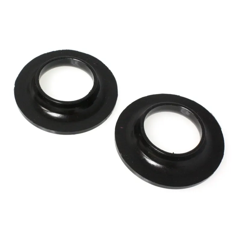 Energy Suspension Coil Spring Isolator - 3.750" I.D., 4.125" O.D. - Polyurethane - Black - Buick, Chevy, Oldsmobile (Pair)