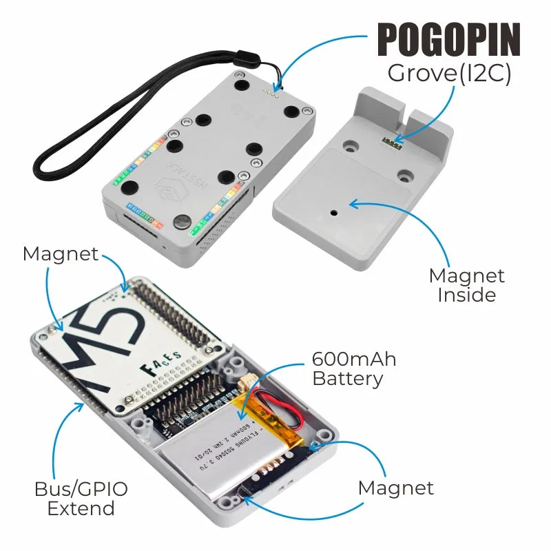 [EOL] M5STACK Faces Kit Pocket Computer with Keyboard/Game/Calculator