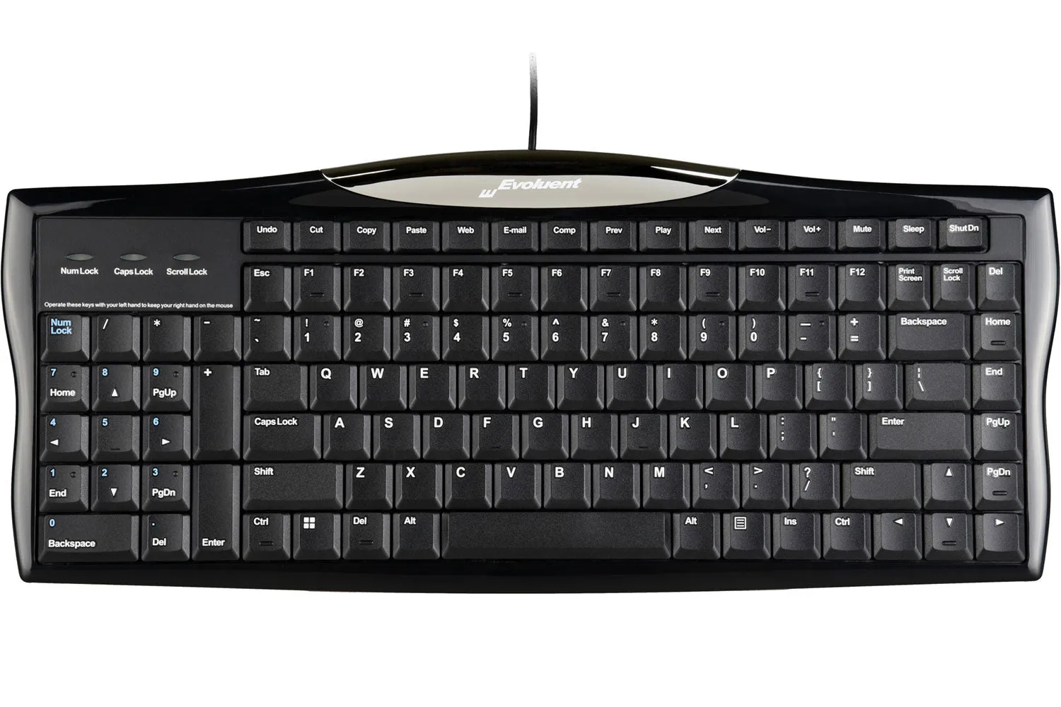 Evoluent Reduced Reach Right-Hand Keyboard