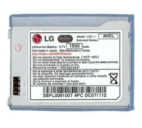 Extended LG Blue Ice SBPL0091001 Cell Phone Battery