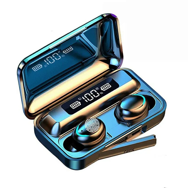 F9 pro Earbuds with Power bank