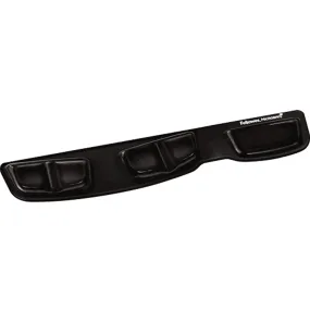 Fellowes Keyboard Palm Support Gel Wrist Rest Black