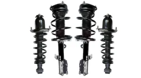 FRONT & REAR Complete Coil Spring Struts for Toyota 2000-2005 Gelica GT