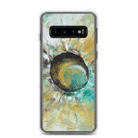 Galaxy PHONE CASE in Neutral Colors Abstract Art Style