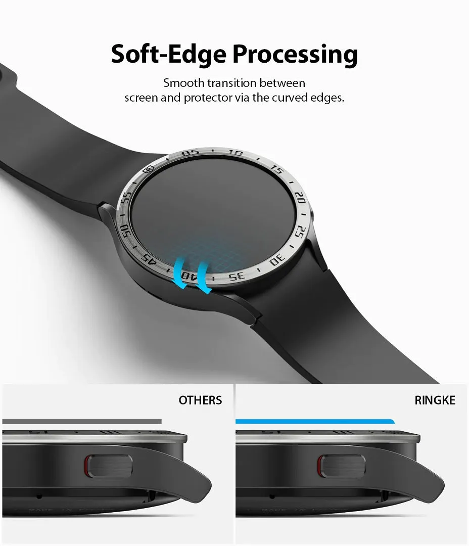 Galaxy Watch 5/4 44mm Screen Protector for Bezel Styling Glass R5