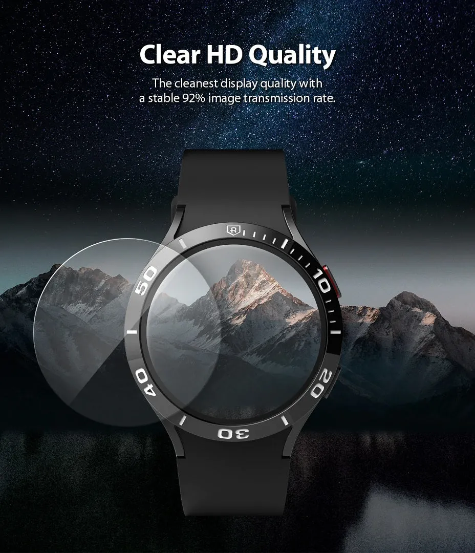 Galaxy Watch 5/4 44mm Screen Protector for Bezel Styling Glass R5