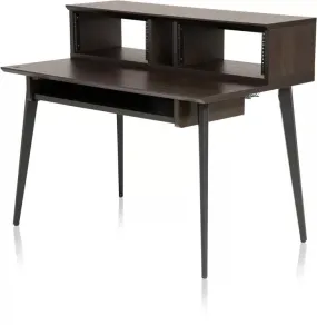 Gator Frameworks Elite Series Main Desk - Dark Walnut