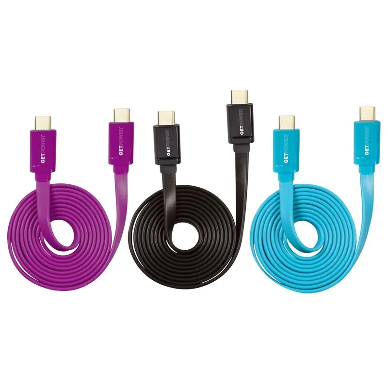 GetPower Assorted USB Charge/Sync Cable For Universal 4 ft. L