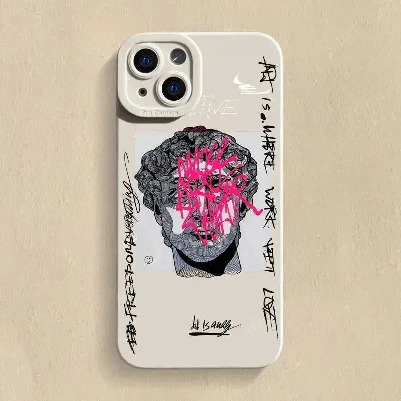 Graffiti Art Aesthetic Soft Phone Case (For iPhones)