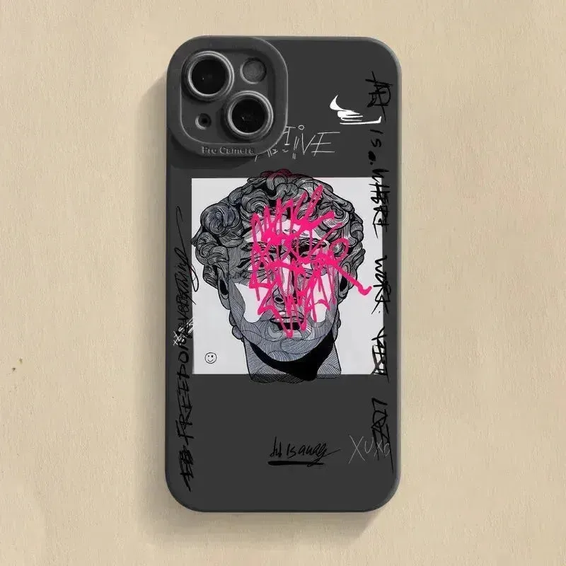 Graffiti Art Aesthetic Soft Phone Case (For iPhones)