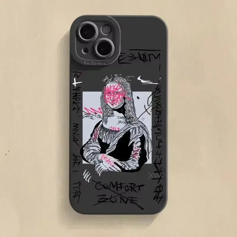 Graffiti Art Aesthetic Soft Phone Case (For iPhones)