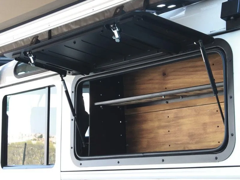 Gullwing Window / Aluminum - Land Rover Defender 1983-2016