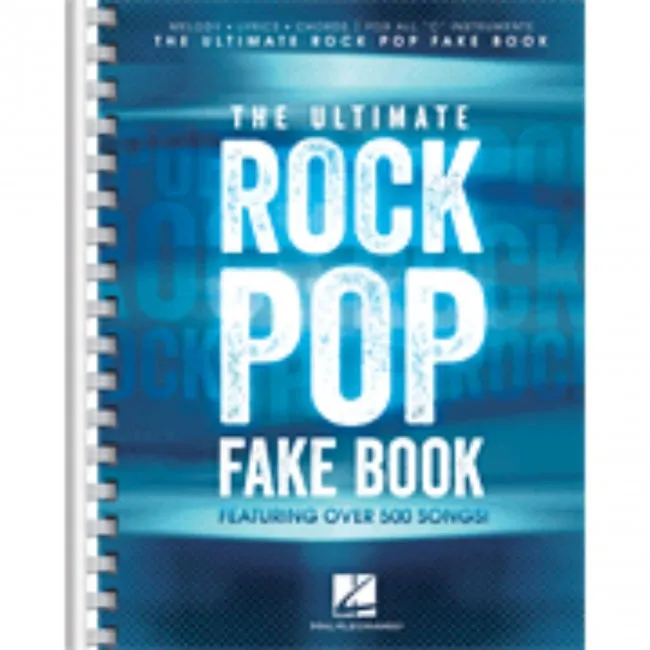 Hal Leonard HL00240310 The Ultimate Rock Pop Fake Book