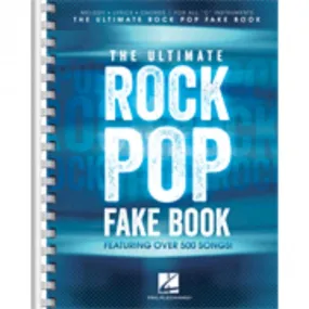 Hal Leonard HL00240310 The Ultimate Rock Pop Fake Book