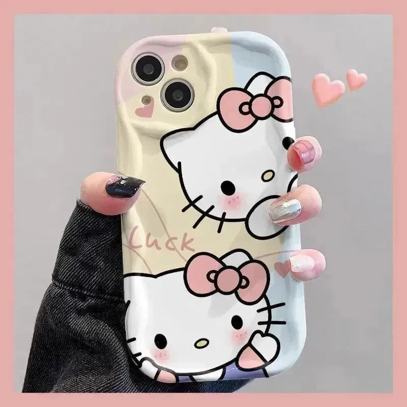 Hello Kitty Colourful Phone Case (For iPhones)