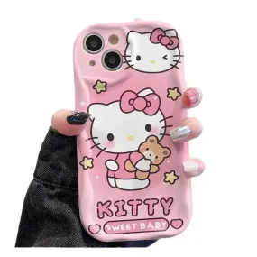 Hello Kitty Colourful Phone Case (For iPhones)