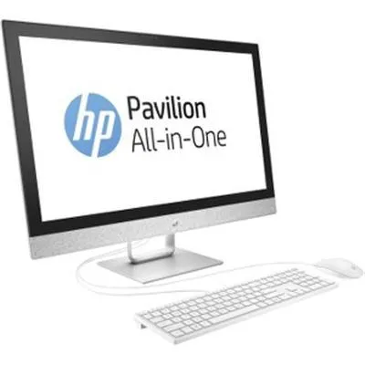 HP Pavilion 27-r055se All-in-One Touch Desktop PC 27" QHD Intel Core i7 16GB RAM 2TB SATA 256GB SSD Windows 10 Home White X6B89AA#ABA