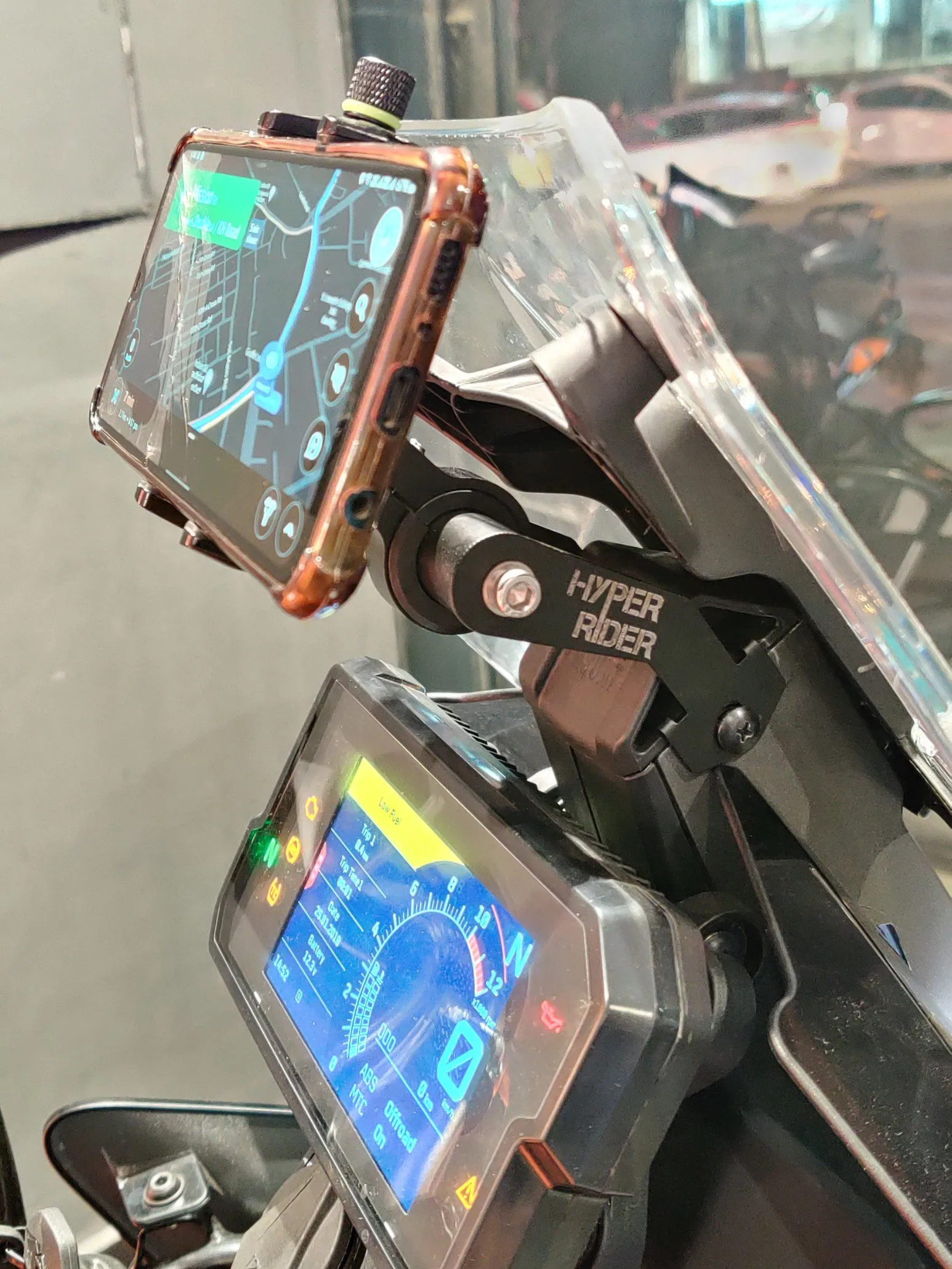 Hyperrider KTM Adventure 390 250 GPS Mount (HRADV012S)