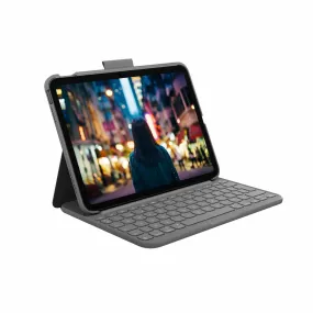 iPad Case   Keyboard Logitech Slim Folio Grey Spanish Qwerty