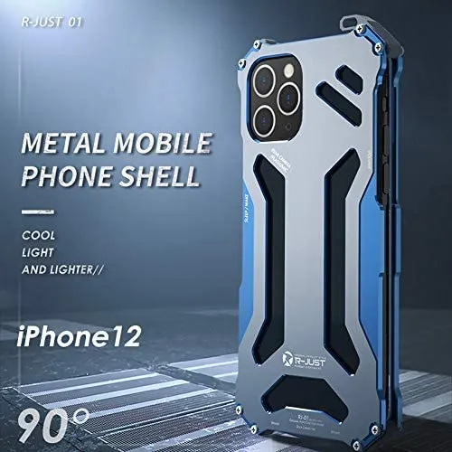 iPhone 12 Pro Max Aluminum Metal Frame Bumper Case