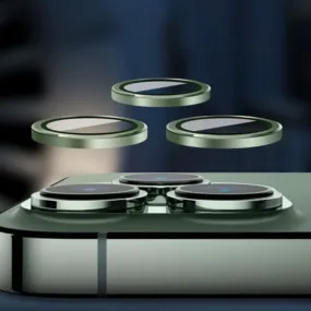 iPhone - Oleophobic Tempered Glass With Camera Lens Ring