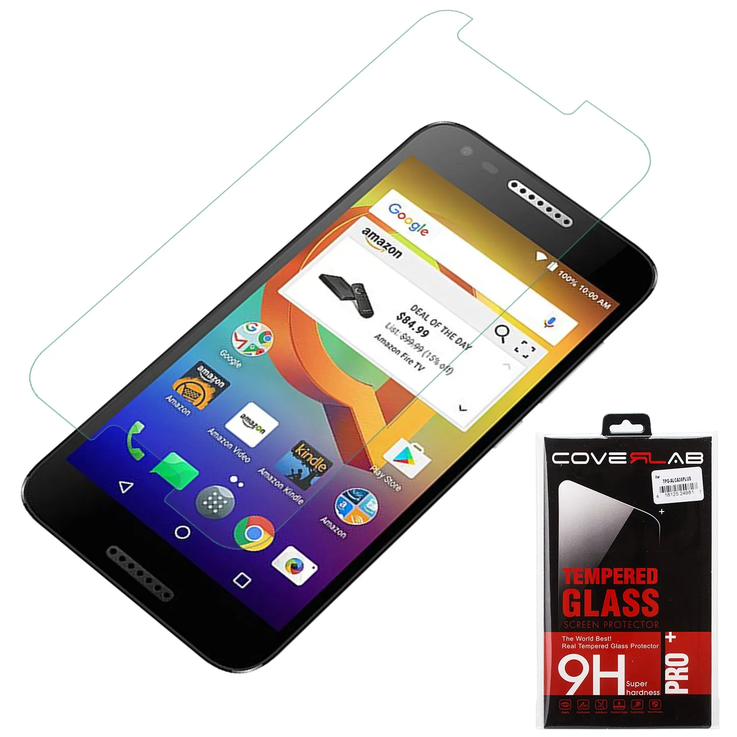 Jitterbug Smart 2 Premium Tempered Glass Screen Protector - Scratch Free Ultra Slim 0.3mm Tempered Glass Screen Protector Guard for Smart2