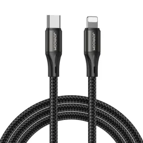 JOYROOM 20W Fast Charging Type-C to 8 Pin Cable with Nylon Braided Design