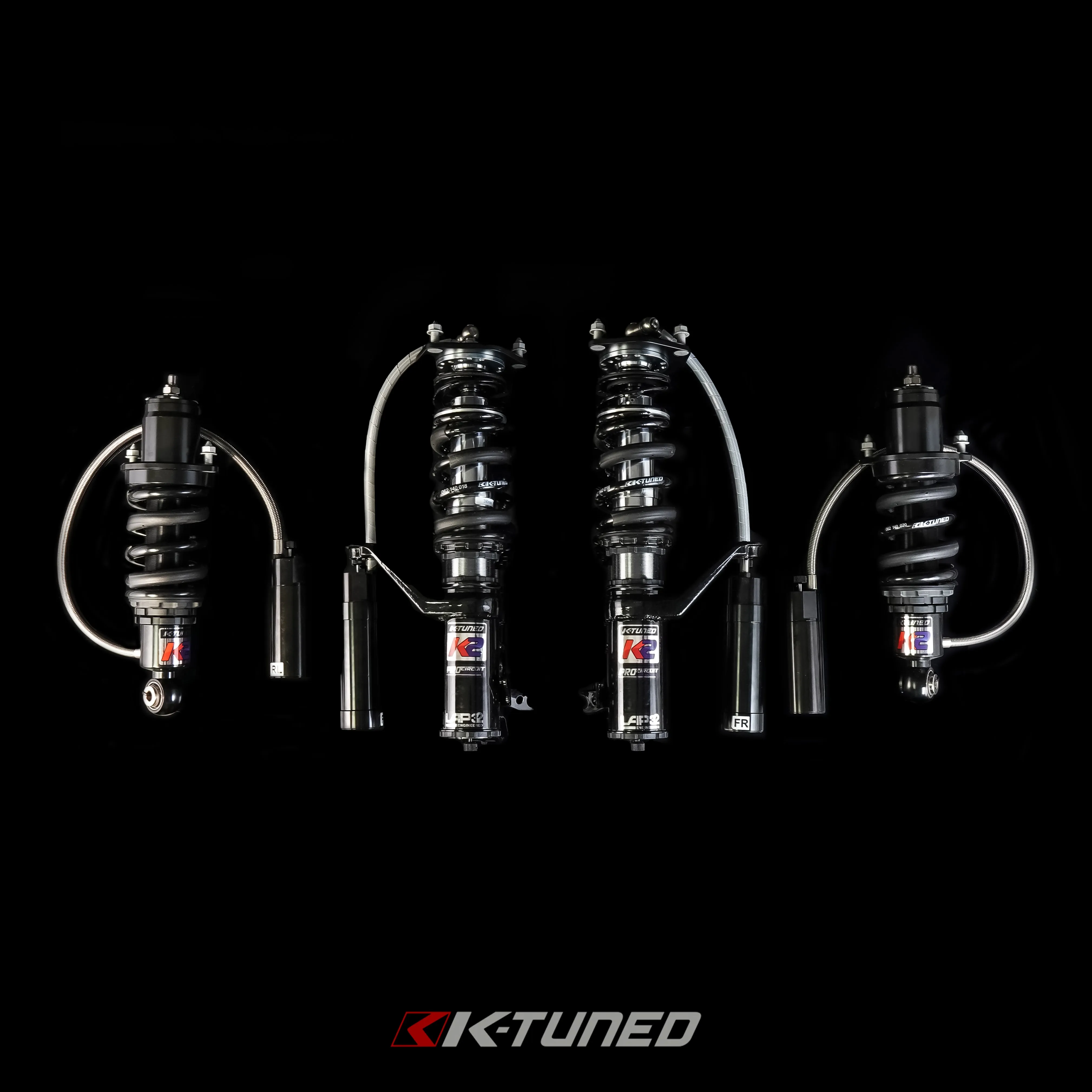 K-Tuned K2 Circuit Coilovers - 02-06 Acura RSX - Front 18K / Rear 20K - KTD-K22-RCE