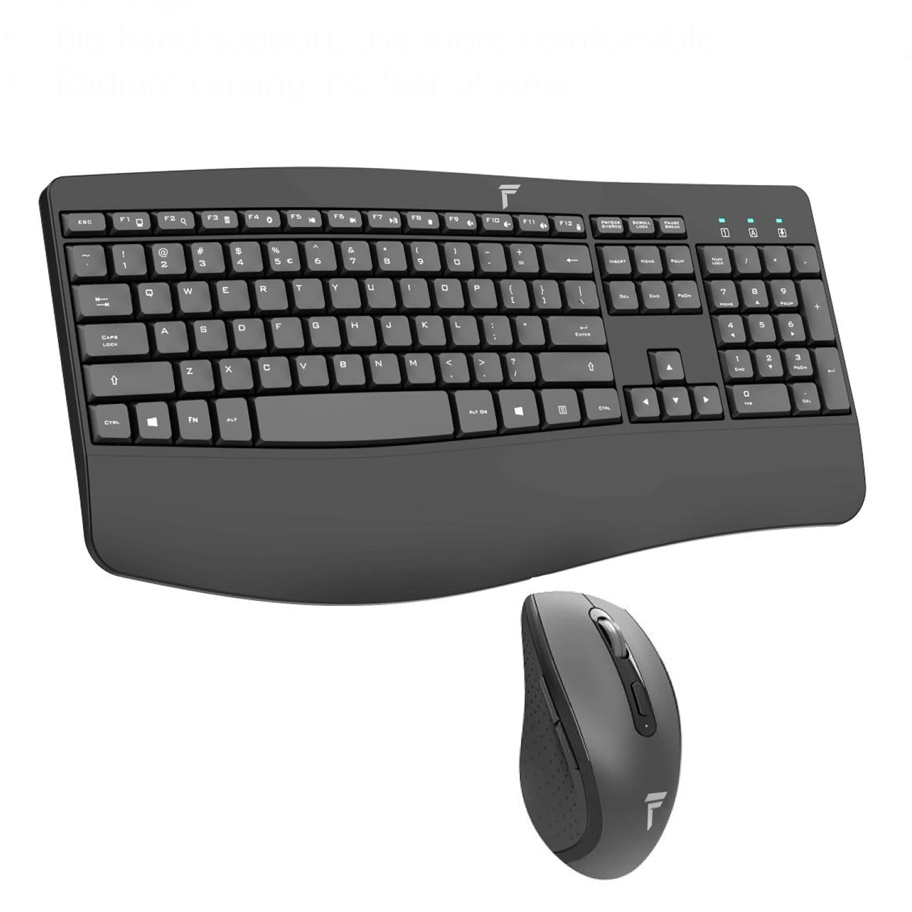 KB7001   MS2237 wireless silent keyboard and mouse set