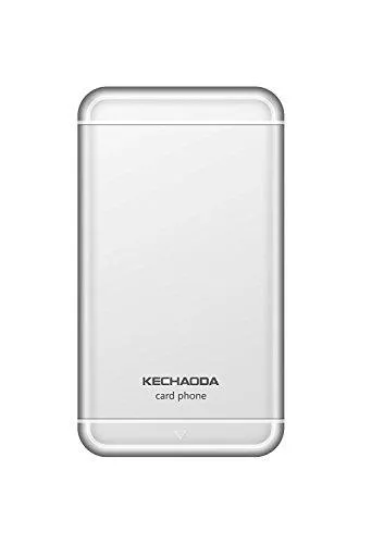 Kechaoda K66 1.44 inch QQVGA Display Slim Card Size GSM Double SIM Keypad Mobile (Black)