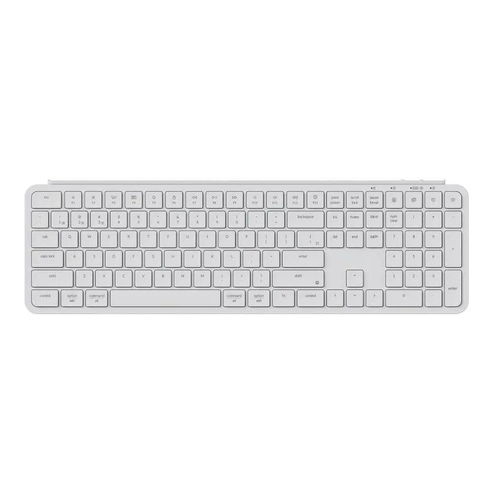 Keychron B6 Pro Ultra Slim 100% Wireless Keyboard – Ivory White B6 P K8