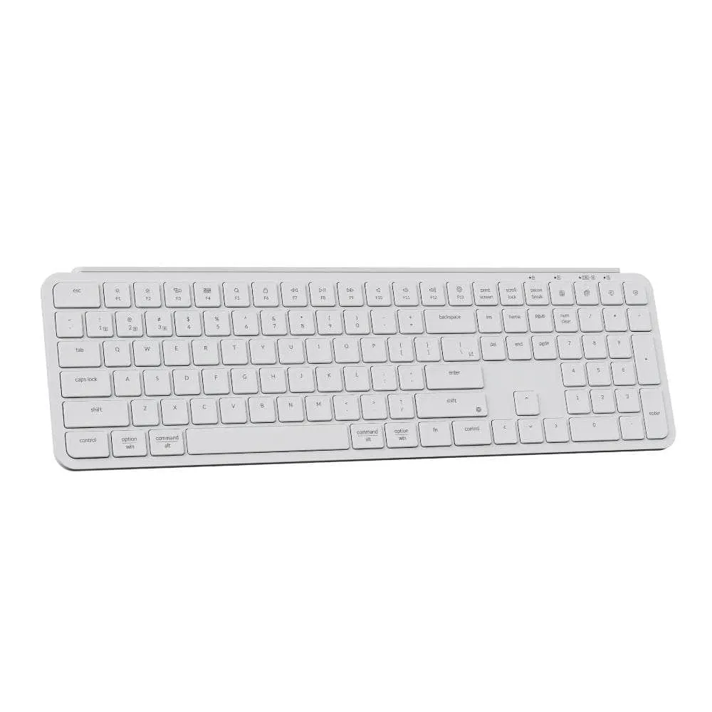 Keychron B6 Pro Ultra Slim 100% Wireless Keyboard – Ivory White B6 P K8