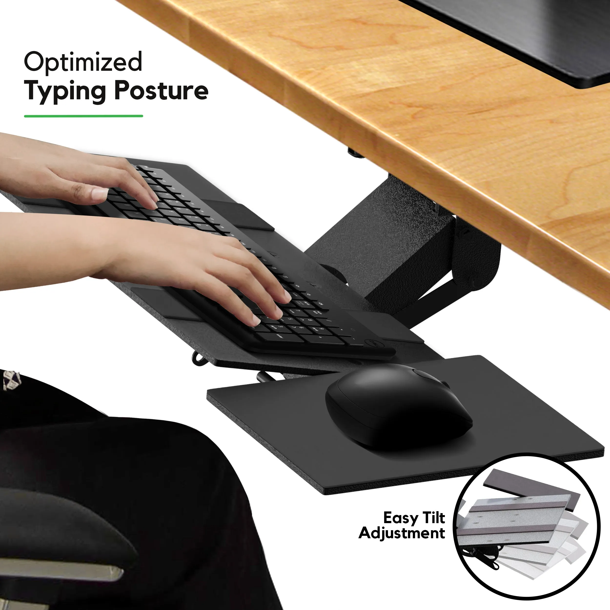 KT1 - Adjustable Ergonomic Keyboard Tray