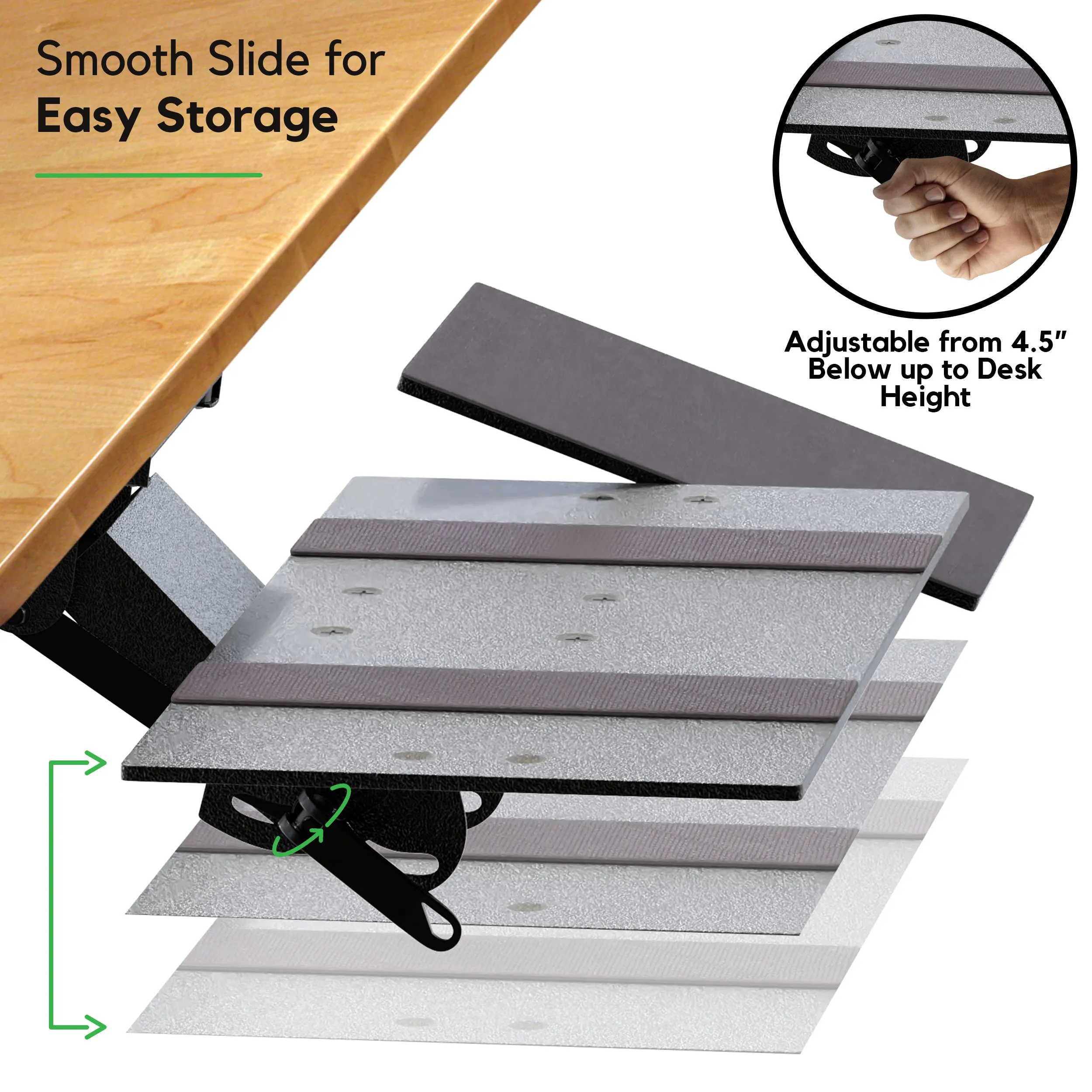 KT1 - Adjustable Ergonomic Keyboard Tray