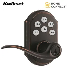 Kwikset - 912TRL - SmartCode Electronic Lever Set  - Home Connect - US11 - Venetian Bronze