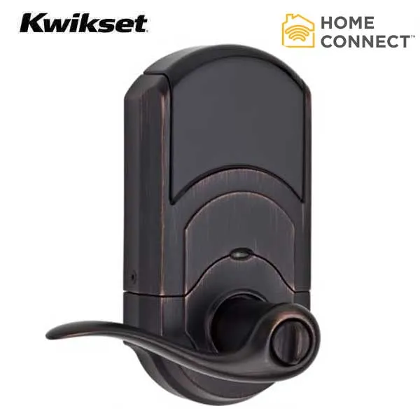 Kwikset - 912TRL - SmartCode Electronic Lever Set  - Home Connect - US11 - Venetian Bronze