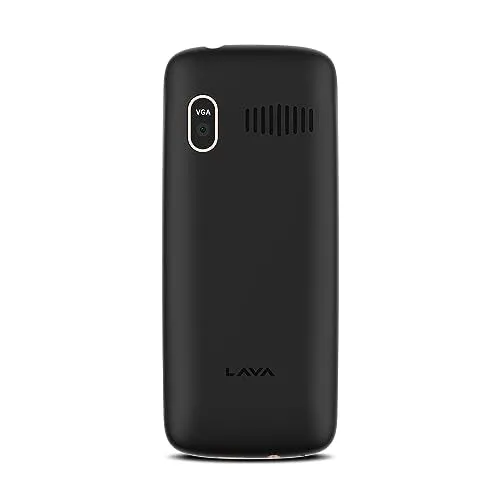 Lava A1 Vibe, Bluetooth Support, Smart AI Battery, Military Grade Certified,4 Days Battery Backup, Keypad Mobile with 1000mAh Battery (Black Gold)