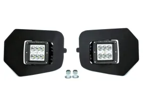 LED Fog Light Pod Brackets For Tacoma (2016-2023)