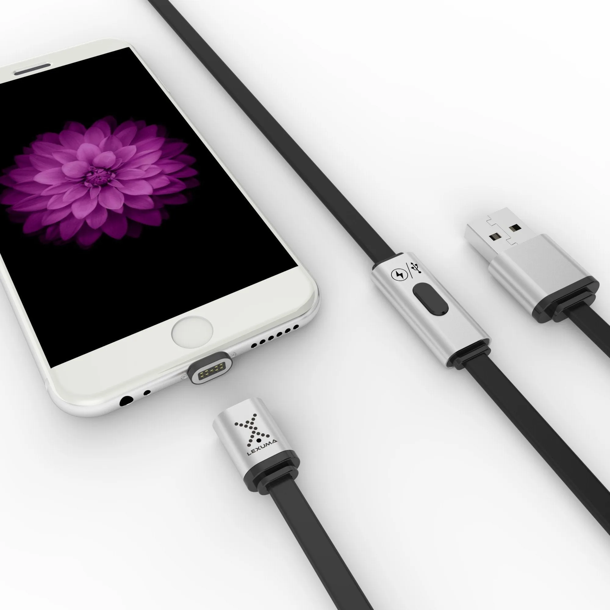 Lexuma XMAG Plus – Magnetic Lightning Cable (For Apple Devices)