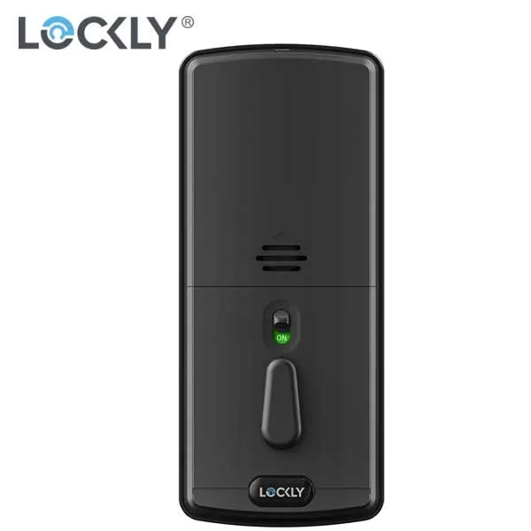 Lockly Pro GUARD- PGD728WP - Secure PRO Biometric Electronic Deadbolt - Fingerprint Reader - Bluetooth - Wi-Fi Hub - Fire Rated - Matte Black