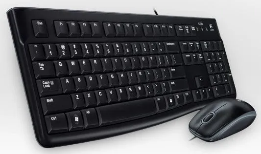 Logitech Mk120 Corded Desktop Qwerty Us