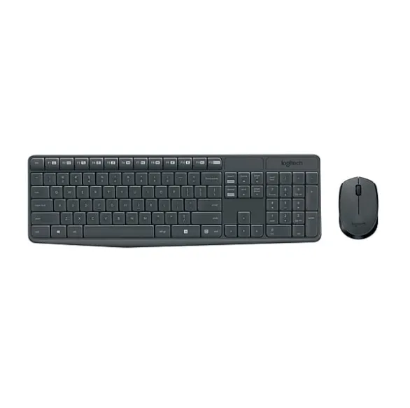 Logitech MK235 USB Wireless Optical Keyboard and Mouse Set