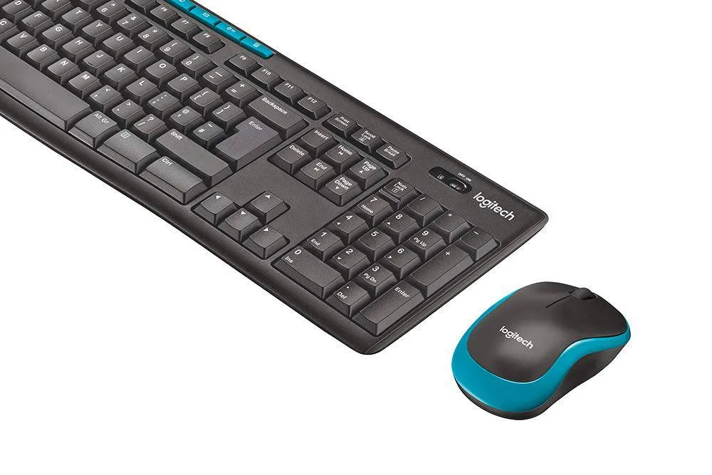 Logitech MK275 Wireless Keyboard and Mouse Combo with 3 Year Warranty