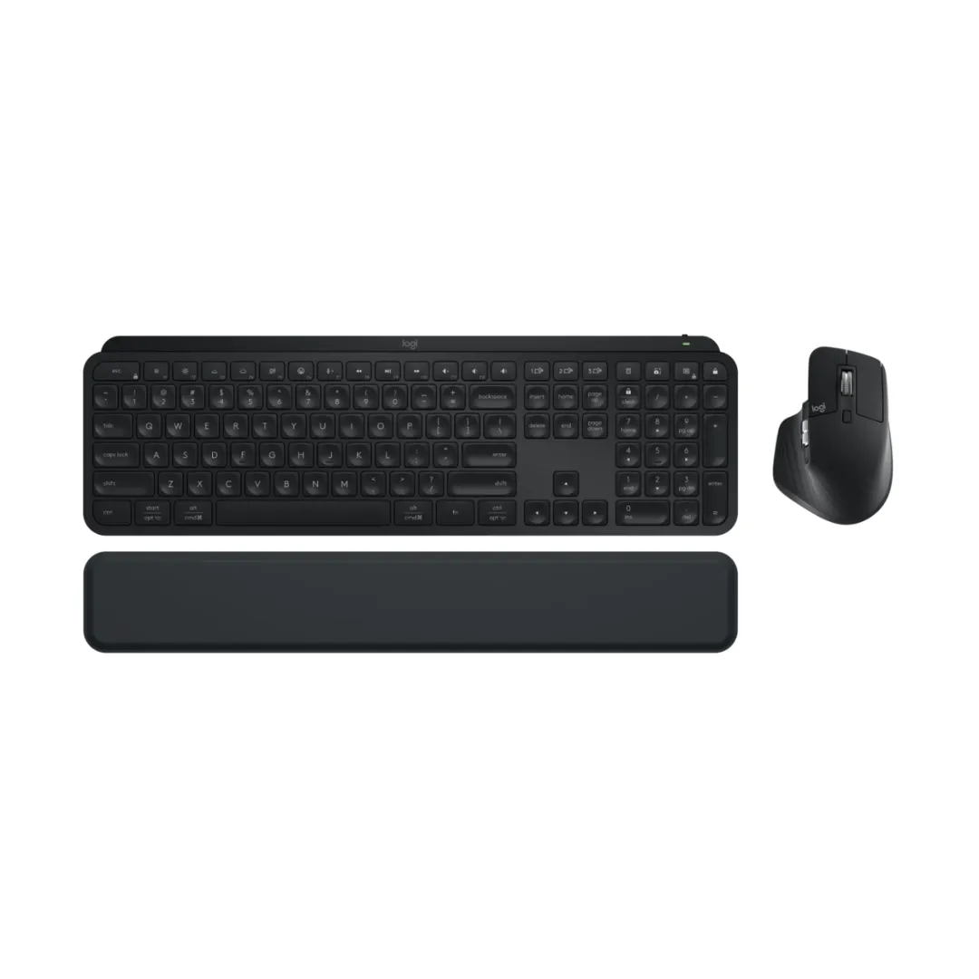 Logitech MX Keys S Wireless Keyboard and Mouse Combo   1-Month Adobe Creative Cloud & CodeCademy Subscriptions   Desk Mat