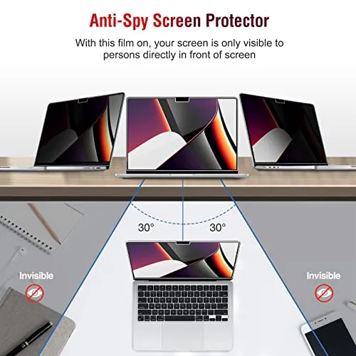 MacBook Pro 16" 2021-2023 Privacy Tempered Glass Screen Protector | ProCase